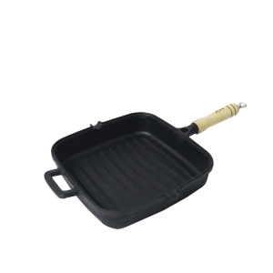 FRIGIDEIRA QUADRADA ESTRIADA SEM TAMPA